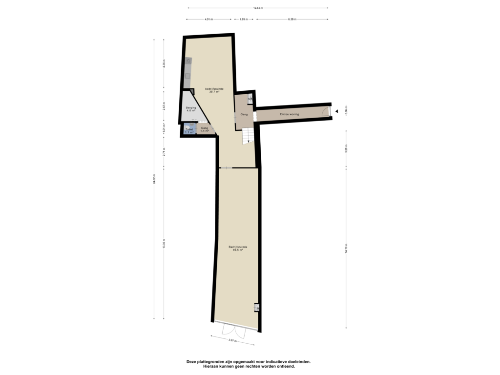 Bekijk plattegrond van Begane Grond van Wouwsestraat 17