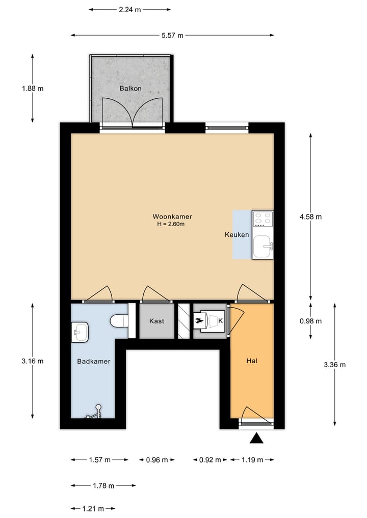 Foto 30 van Gruttersdijk 27-H