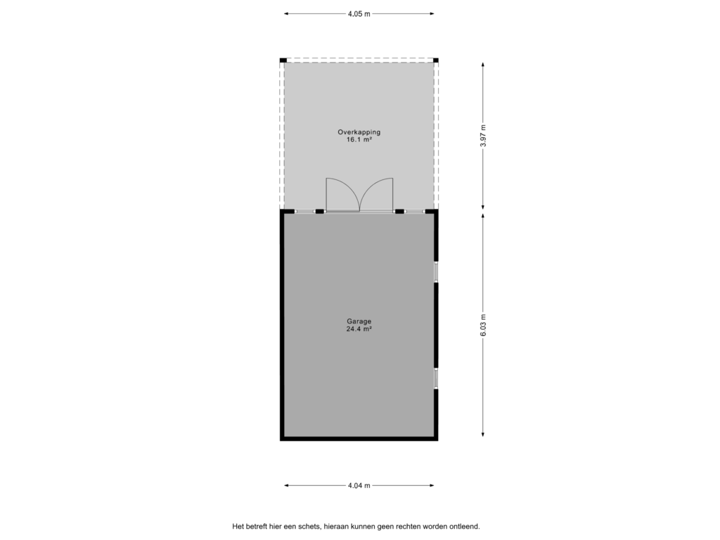 Bekijk plattegrond van Garage van Kromme Elleboog 7