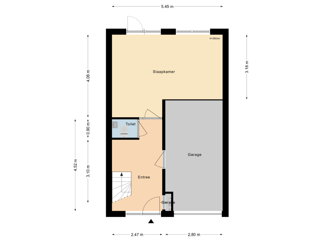 Bekijk plattegrond van Begane Grond van Schuddebeursstraat 120