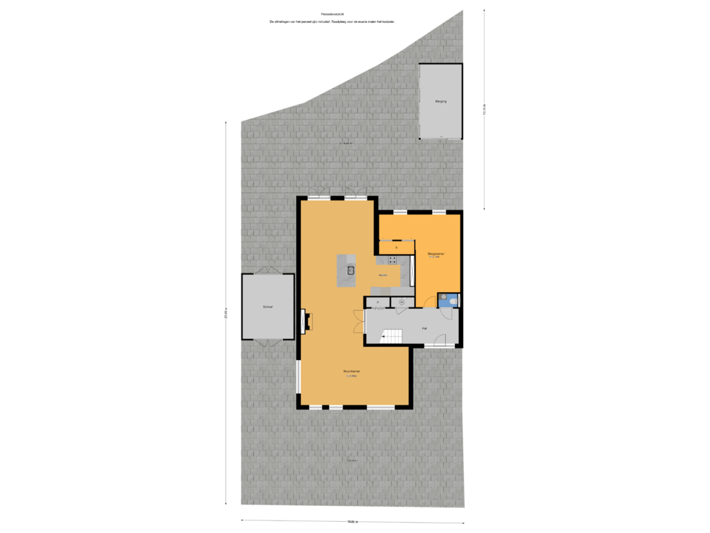 Bekijk plattegrond van Perceeloverzicht van Van der Goespad 10