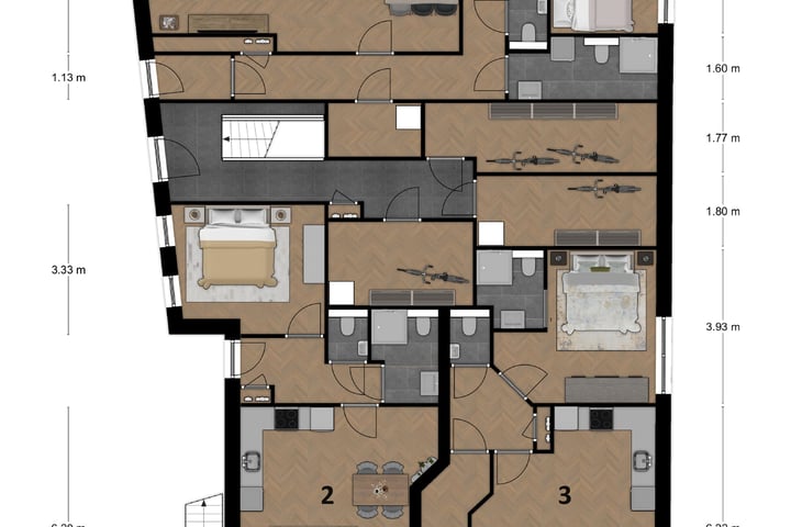 Bekijk foto 8 van Benedenwoning (Bouwnr. 2: Trompet)