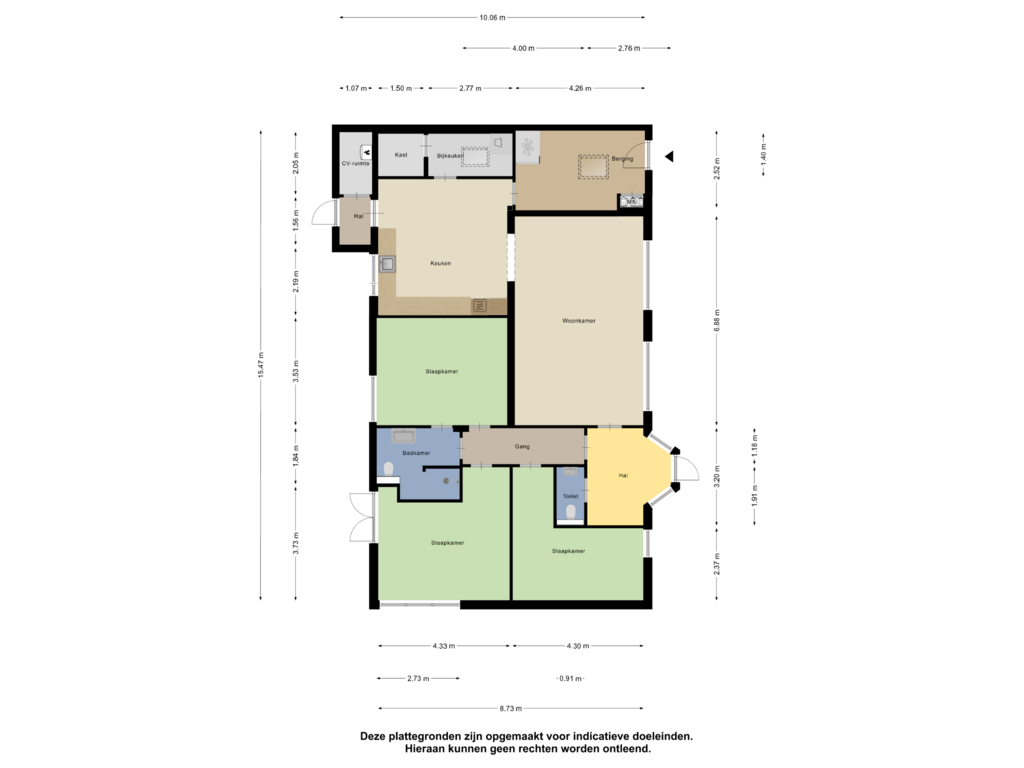 Bekijk plattegrond van Begane Grond van Stationsstraat 10