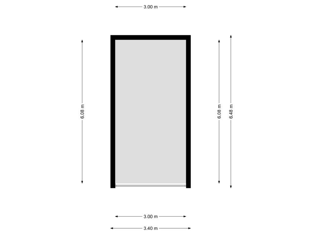 Bekijk plattegrond van Garage van Rivierdijk 199