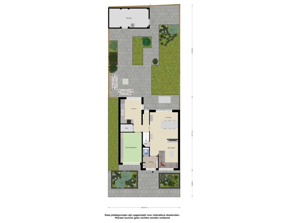 Bekijk plattegrond van Begane Grond_Tuin van Koekelberg 19