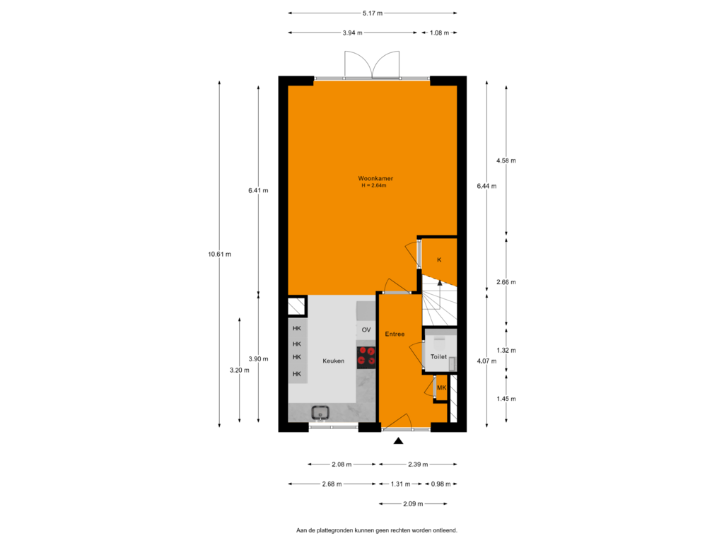 Bekijk plattegrond van Begane Grond van Jade 4