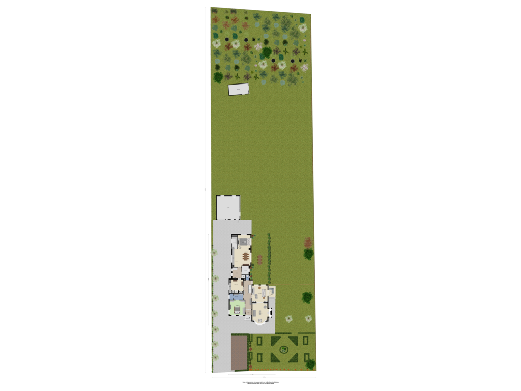 View floorplan of Begane Grond Tuin of Oosteinde 106