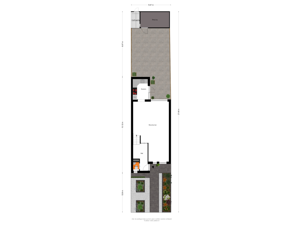 Bekijk plattegrond van Begane Grond Tuin van Zeishof 26