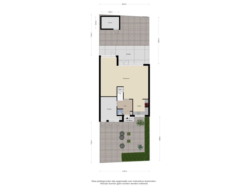 Bekijk plattegrond van Begane Grond_Tuin van Boschweg 36