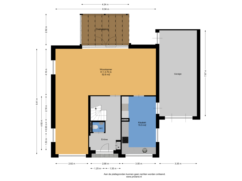 View floorplan of Begane Grond of Rypwei 9