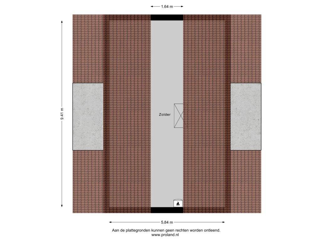 View floorplan of 2e Verdieping of Rypwei 9