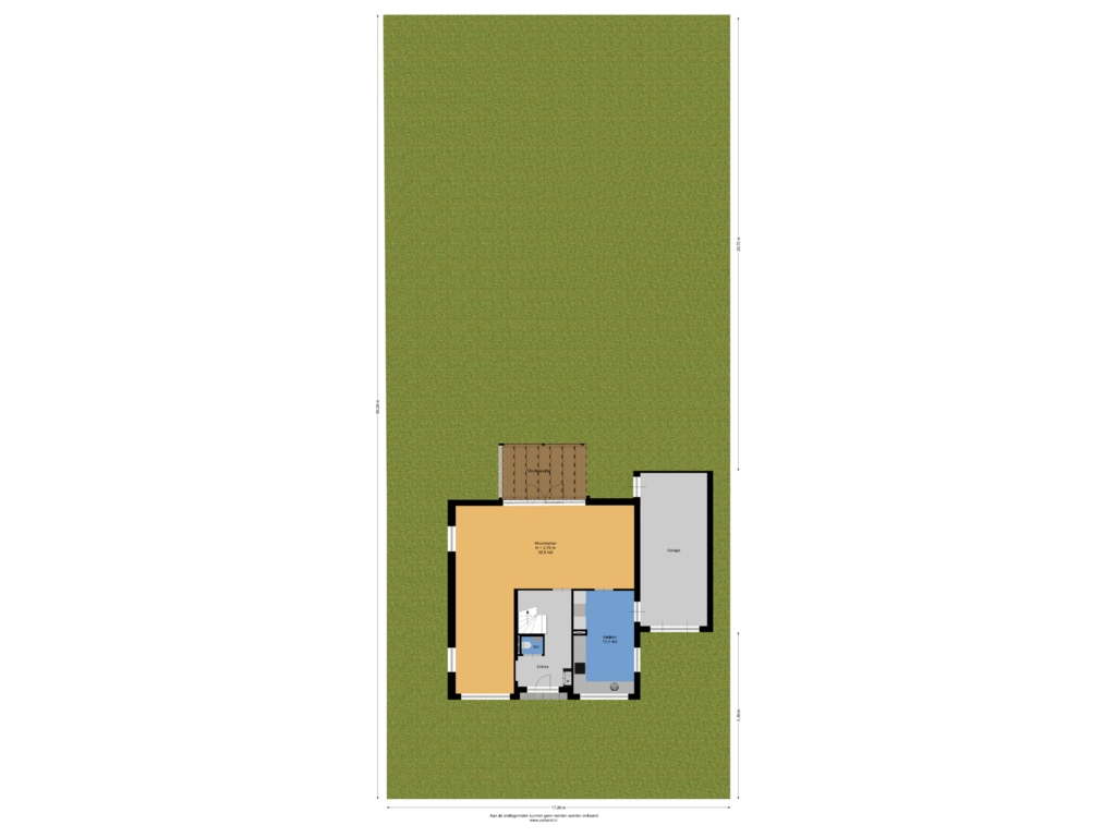 View floorplan of Begane Grond Met Tuin of Rypwei 9