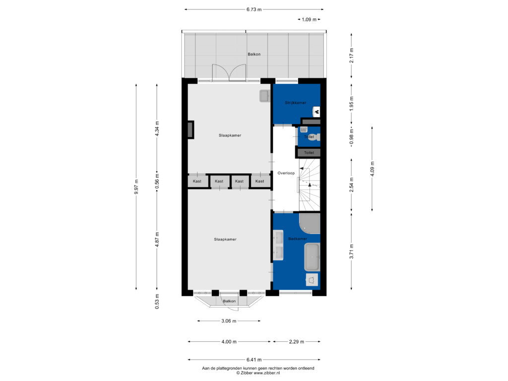 Bekijk plattegrond van Eerste Verdieping van Potgieterstraat 48