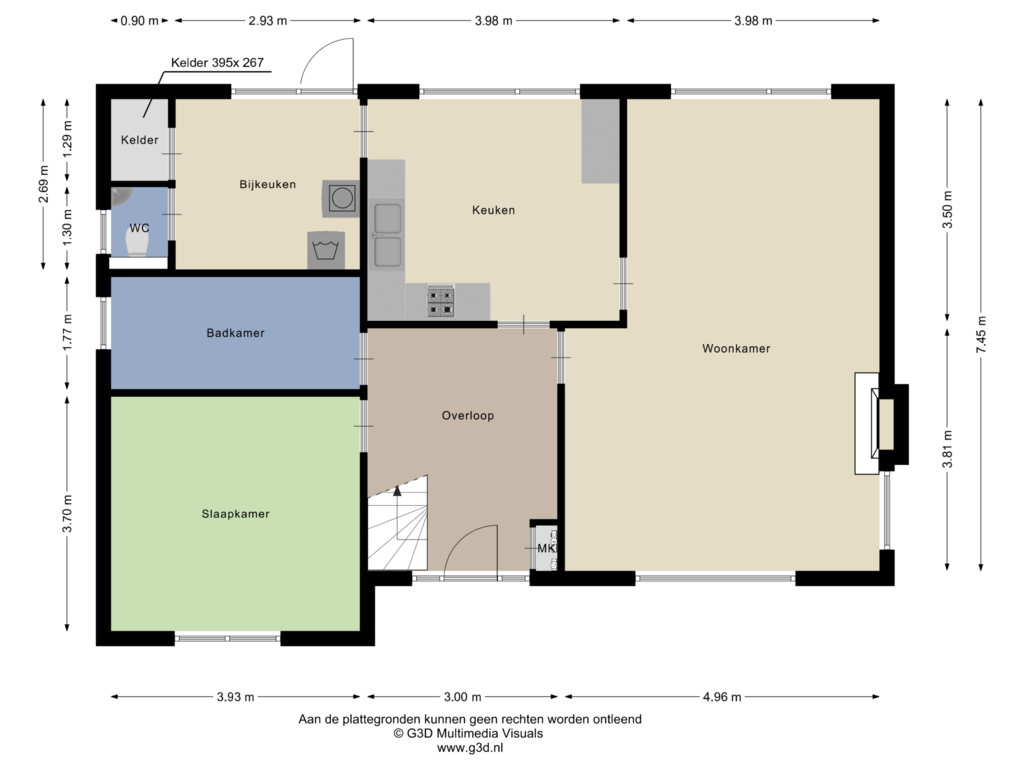 Bekijk plattegrond van Bg van Grote Heistraat 29