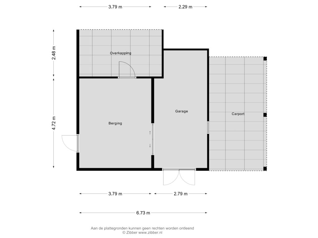 Bekijk plattegrond van Berging van Brink 7