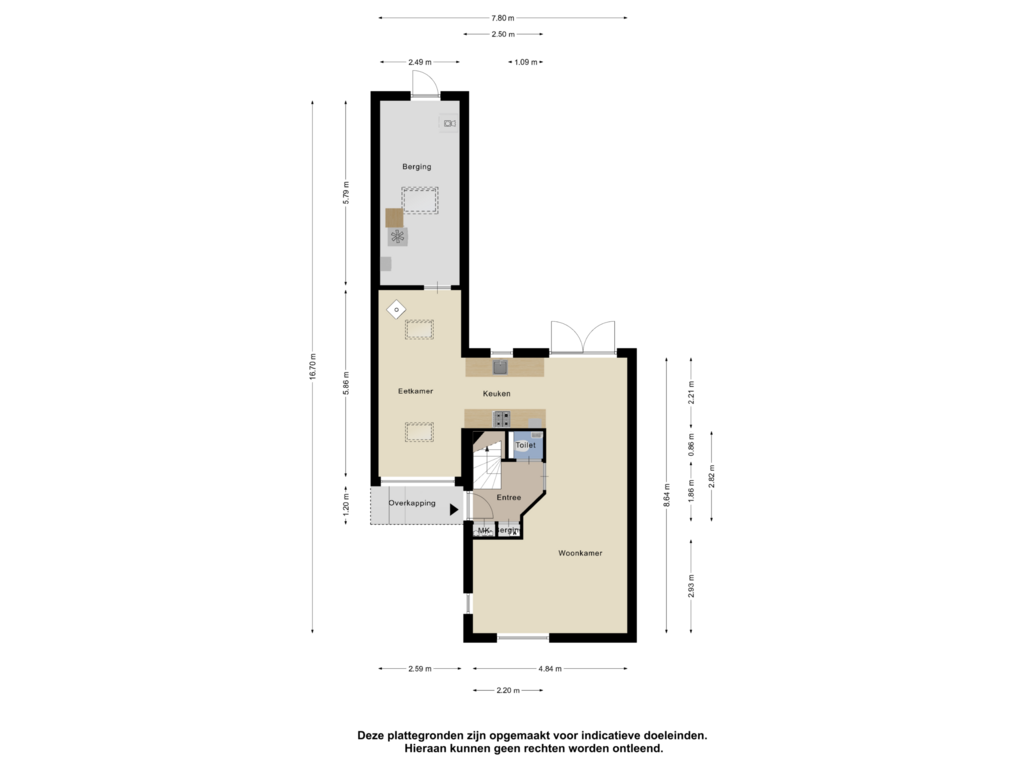 View floorplan of Begane Grond of Meijerijhof 15