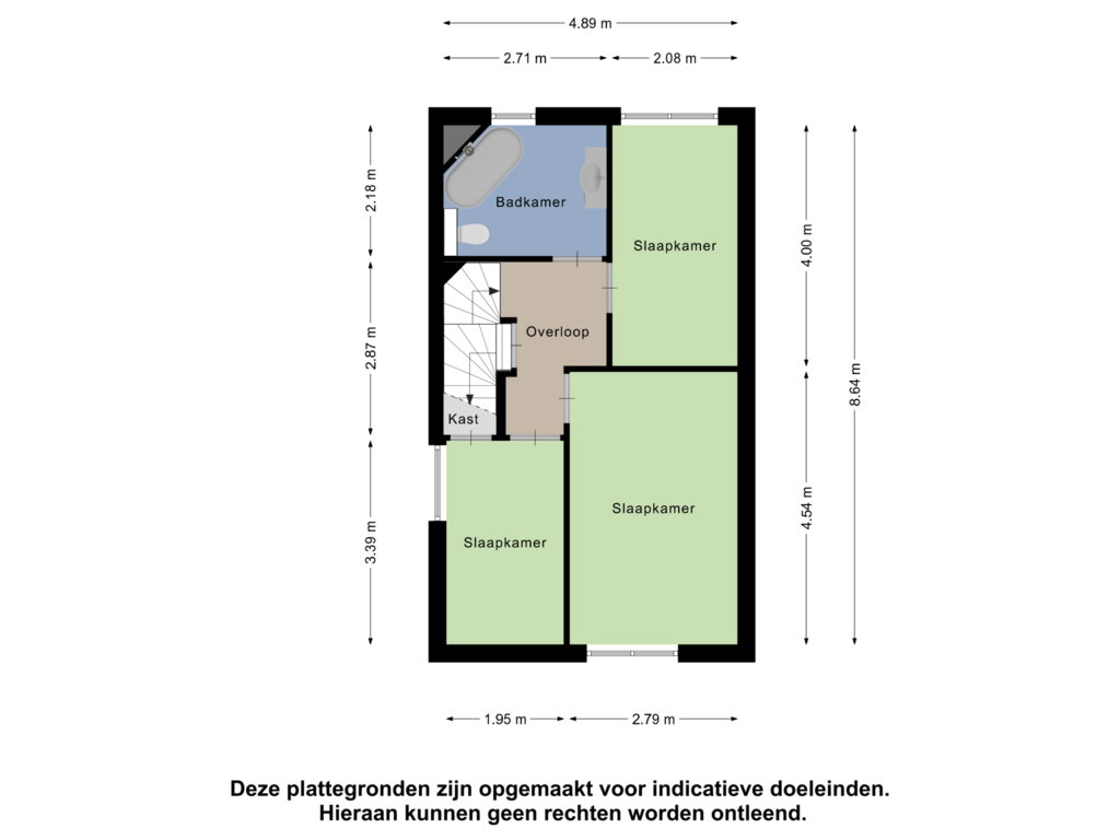 View floorplan of Eerste Verdieping of Meijerijhof 15