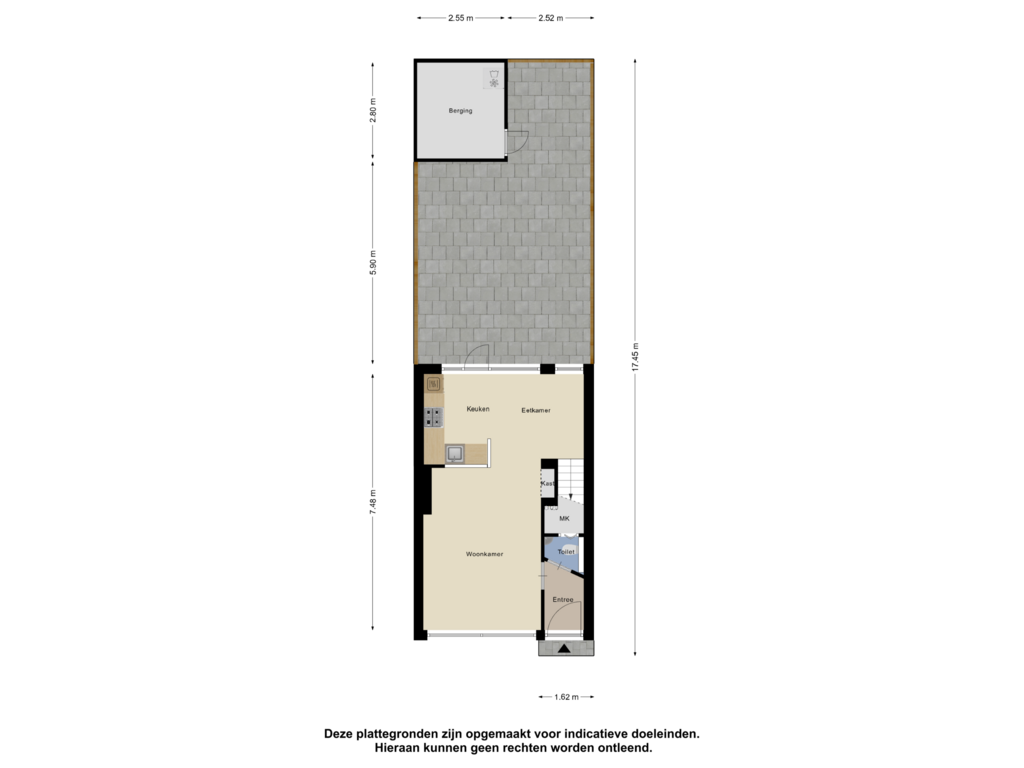 Bekijk plattegrond van Begane Grond Tuin van Gregorius Coolstraat 36