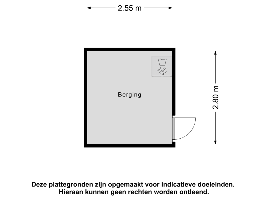 Bekijk plattegrond van Berging van Gregorius Coolstraat 36