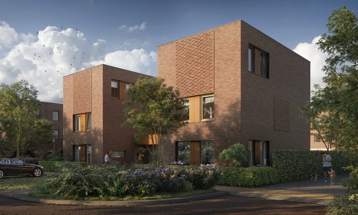 Image of Willemskwartier fase 2b Geschakelde villa's westelijke rand Double house