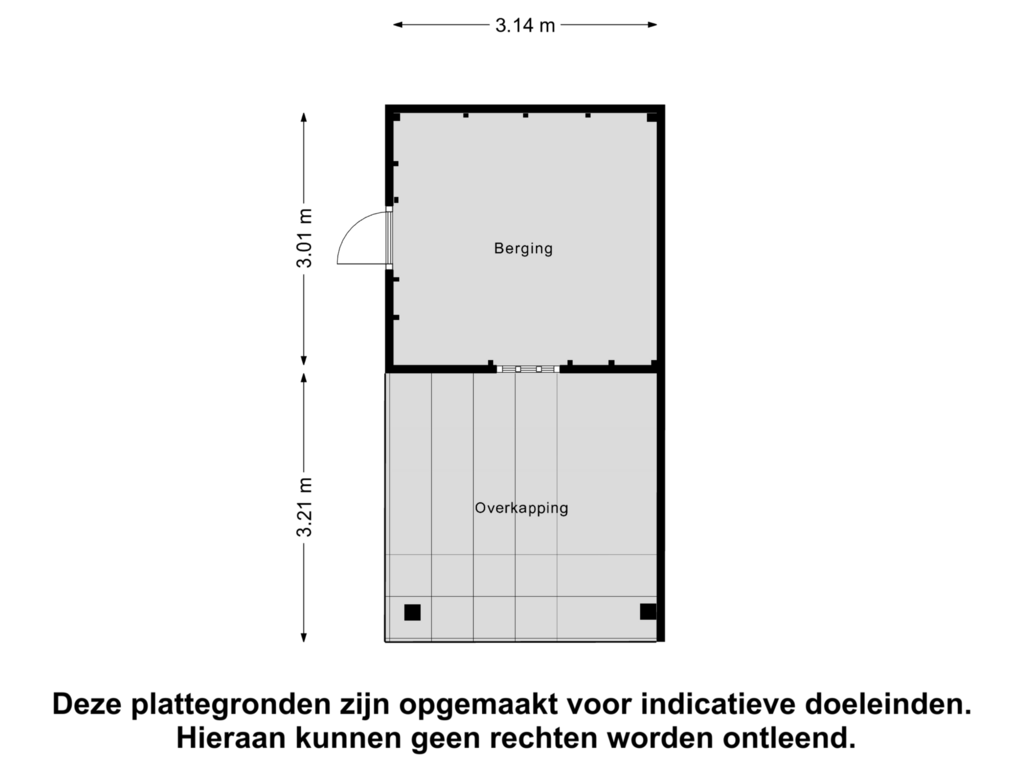 Bekijk plattegrond van Berging van Hertoginnenlaan 9