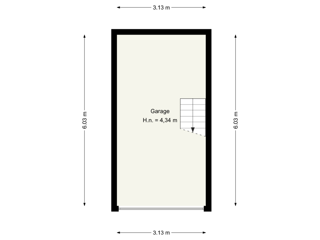 Bekijk plattegrond van Garage van Koperslager 10