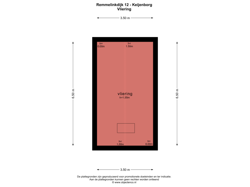 Bekijk plattegrond van VLIERING van Remmelinkdijk 12