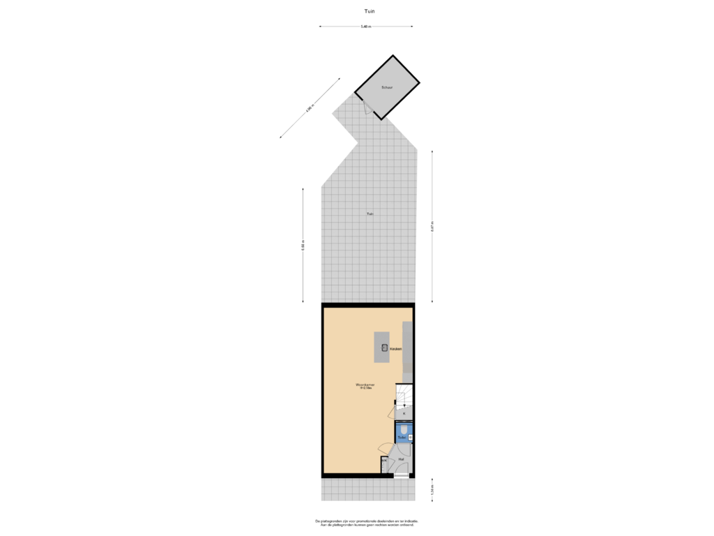 Bekijk plattegrond van Tuin van Zeisstraat 34