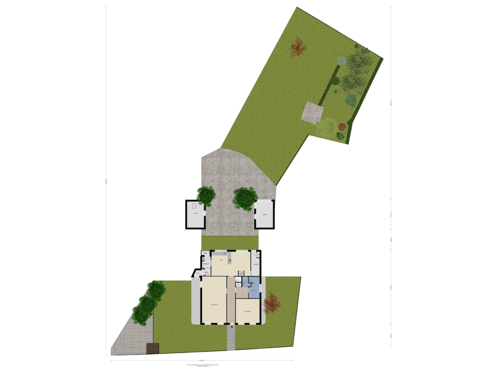 Bekijk plattegrond van Begane grond _Tuin van Klokkengietersstraat 9