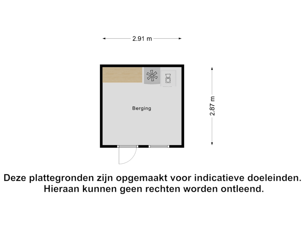 Bekijk plattegrond van Berging van De Hulk 6-A142