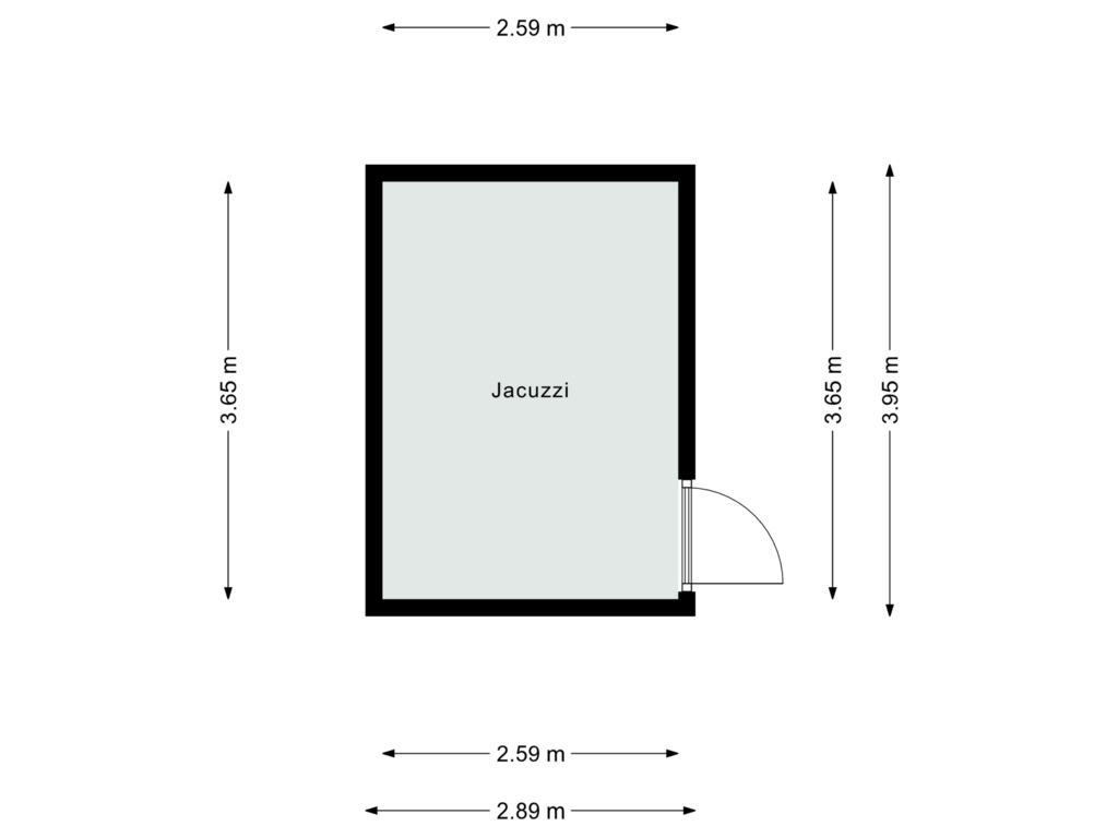 View floorplan of Floor 4 of Kanaalweg Oostzijde 156