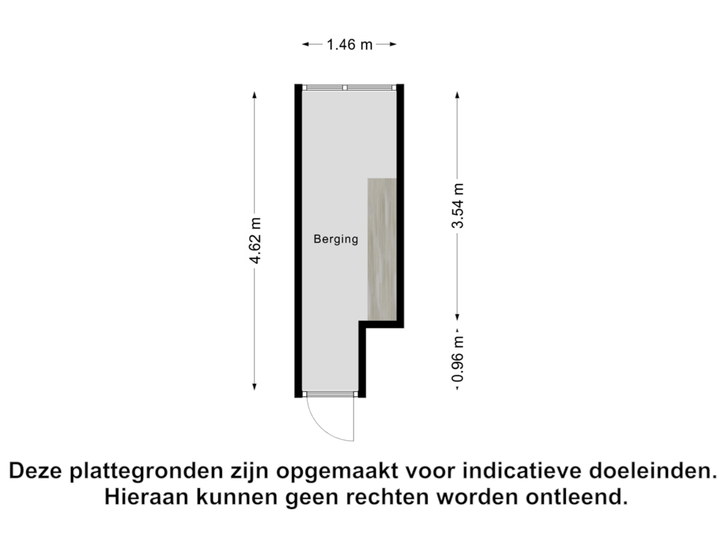 Bekijk plattegrond van Berging van Antwerpenstraat 264