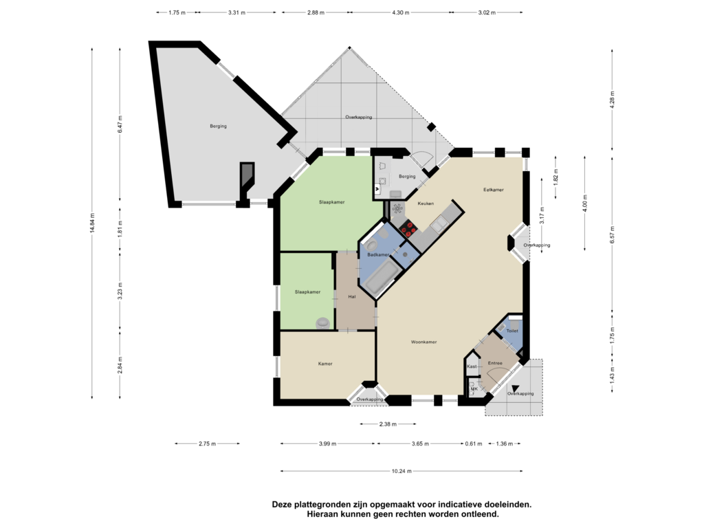 Bekijk plattegrond van Appartement van Acacia 11