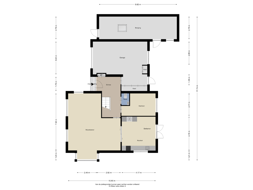 View floorplan of Begane Grond of Augustinushof 15