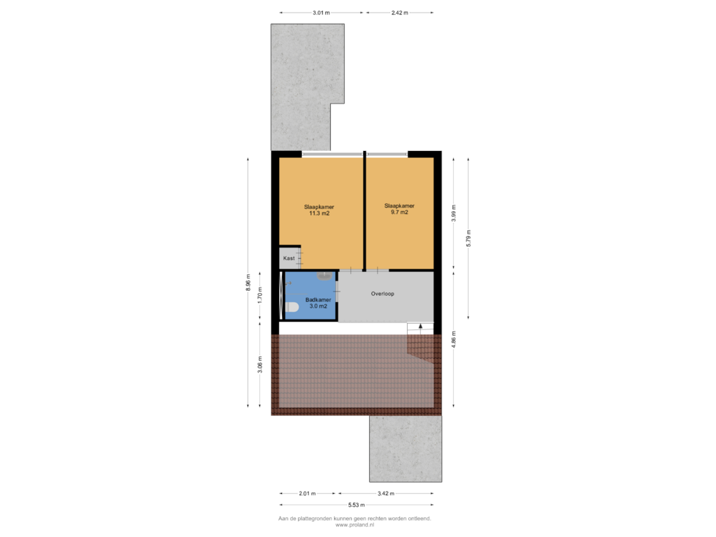 Bekijk plattegrond van 1e Verdieping van Hesselterbrink 498