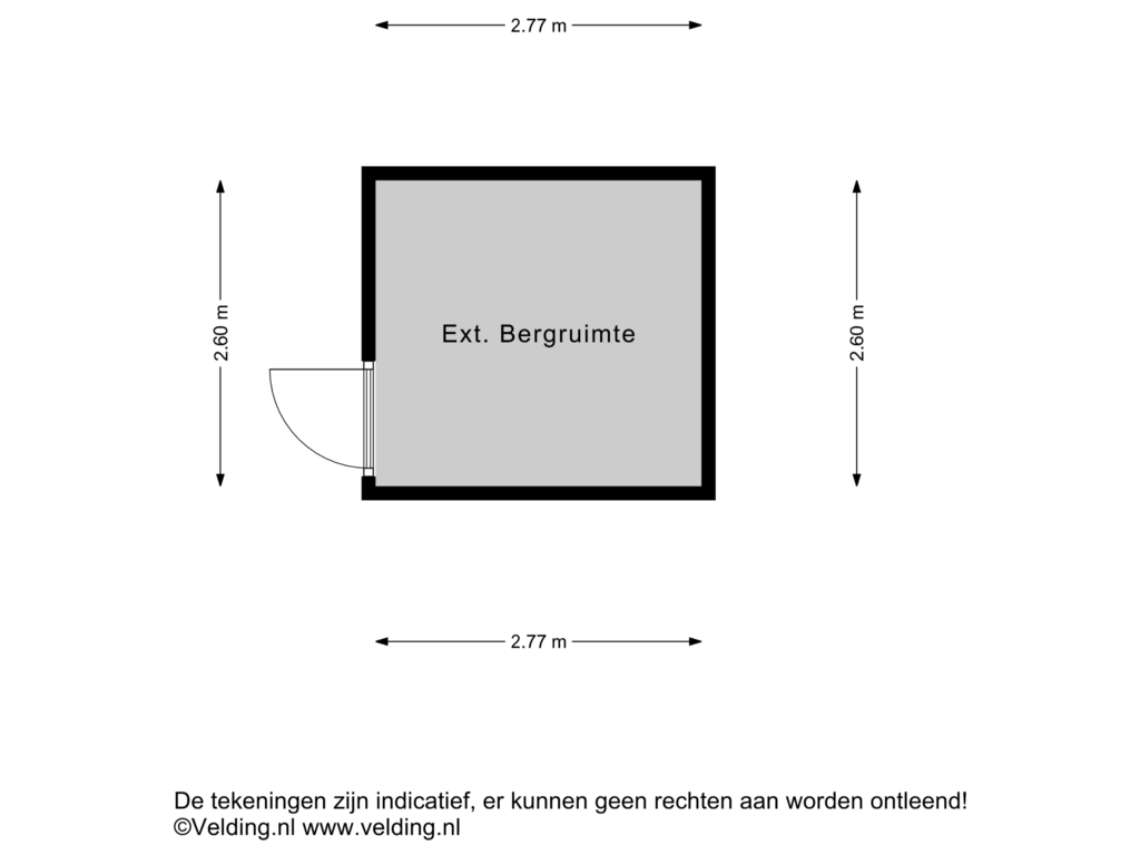 Bekijk plattegrond van Ext Bergruimte van Willem-Alexanderstraat 14