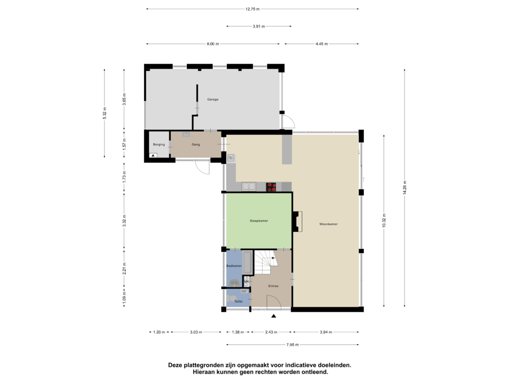 Bekijk plattegrond van Begane Grond van Westeres 6