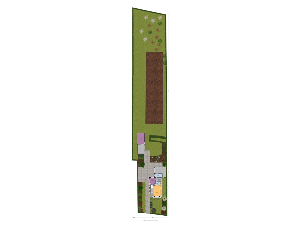 View floorplan of Begane Grond-tuin of Oostergouw 20