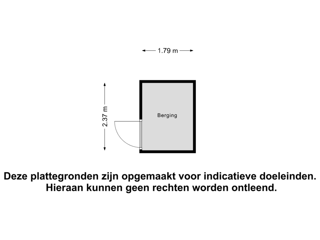 Bekijk plattegrond van Berging van Capellesloot 2