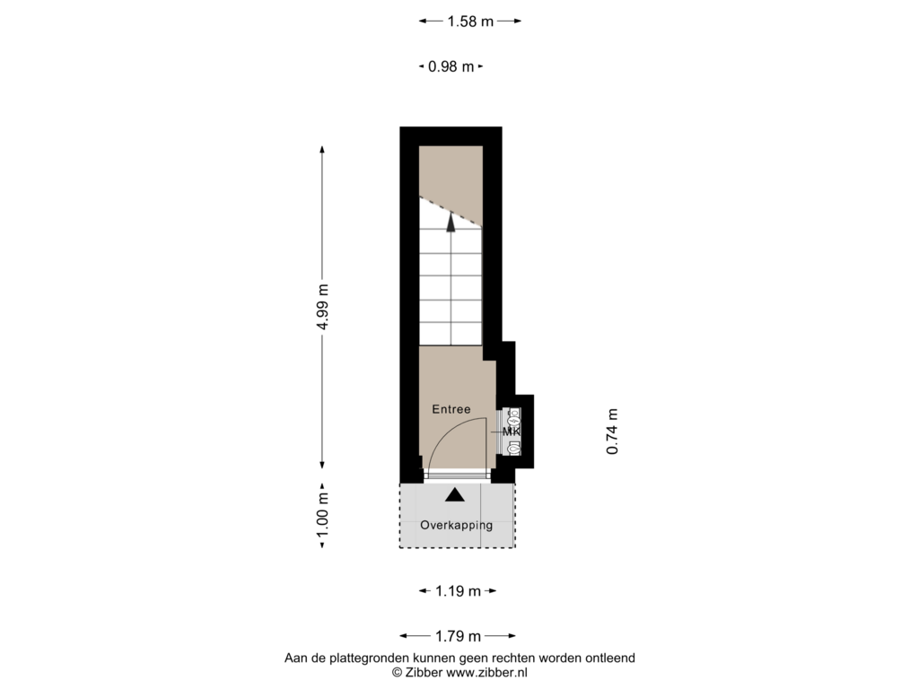 Bekijk plattegrond van Begane Grond van Binderij 9