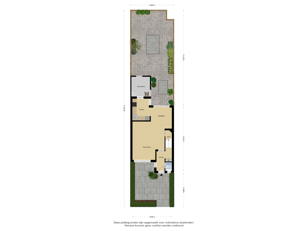 Bekijk plattegrond van Begane Grond - Tuin van Middelbeek 5