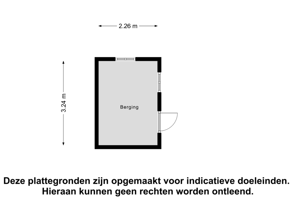 Bekijk plattegrond van Berging van Vang 10