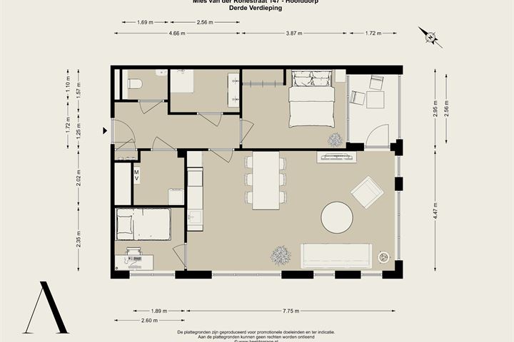 View photo 26 of Mies van der Rohestraat 147