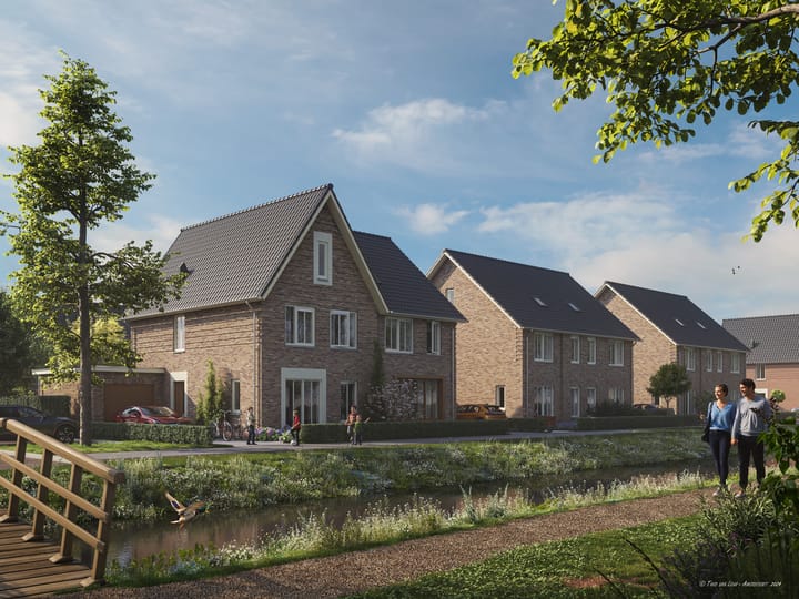 Foto 1 van Twee-onder-één-kapwoning (Bouwnr. 70)