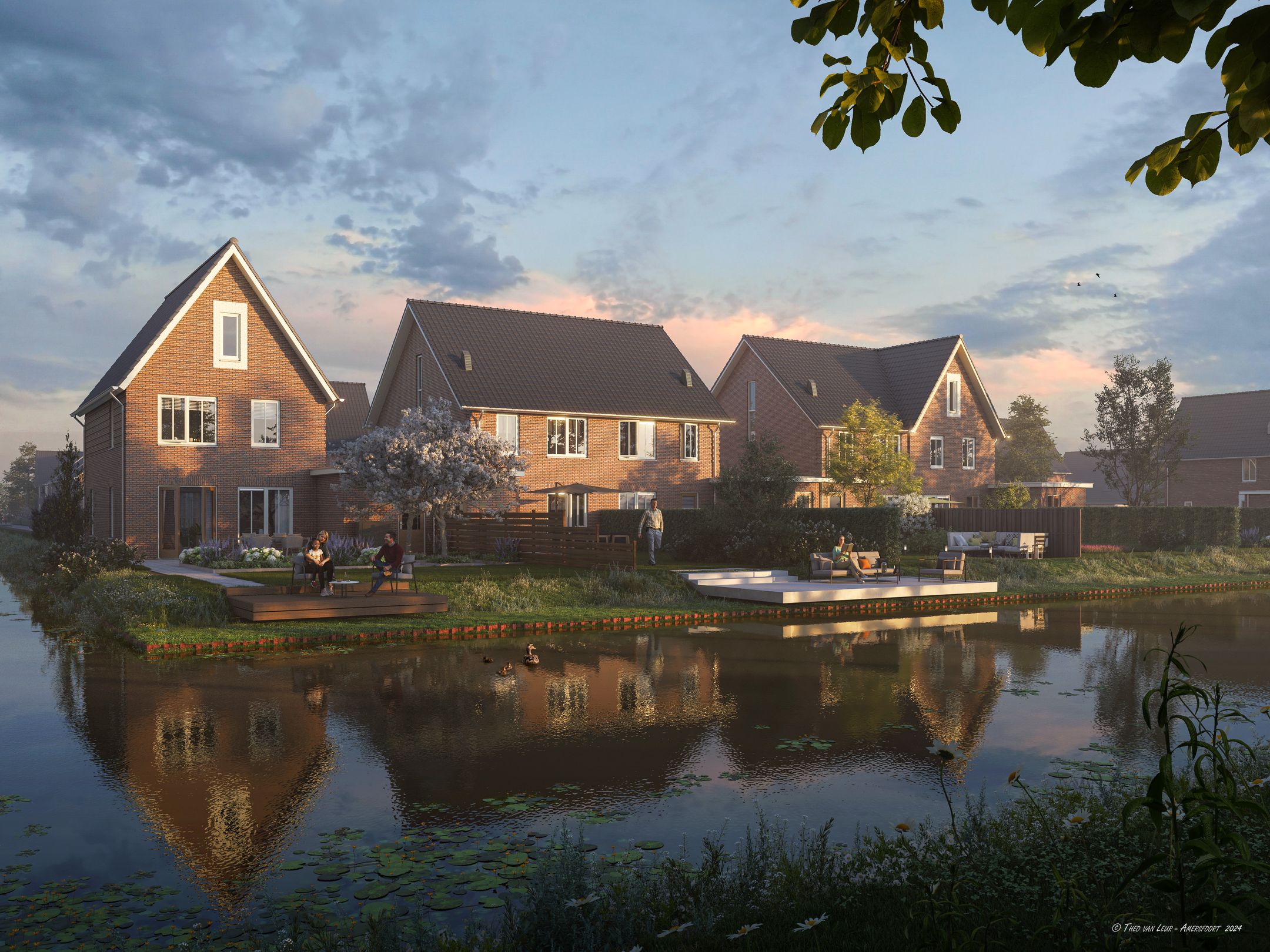 Twee-onder-één-kapwoning - Waterzicht (Bouwnr. 58), 't Zand, 1756VC, Noord-Holland, Nederland