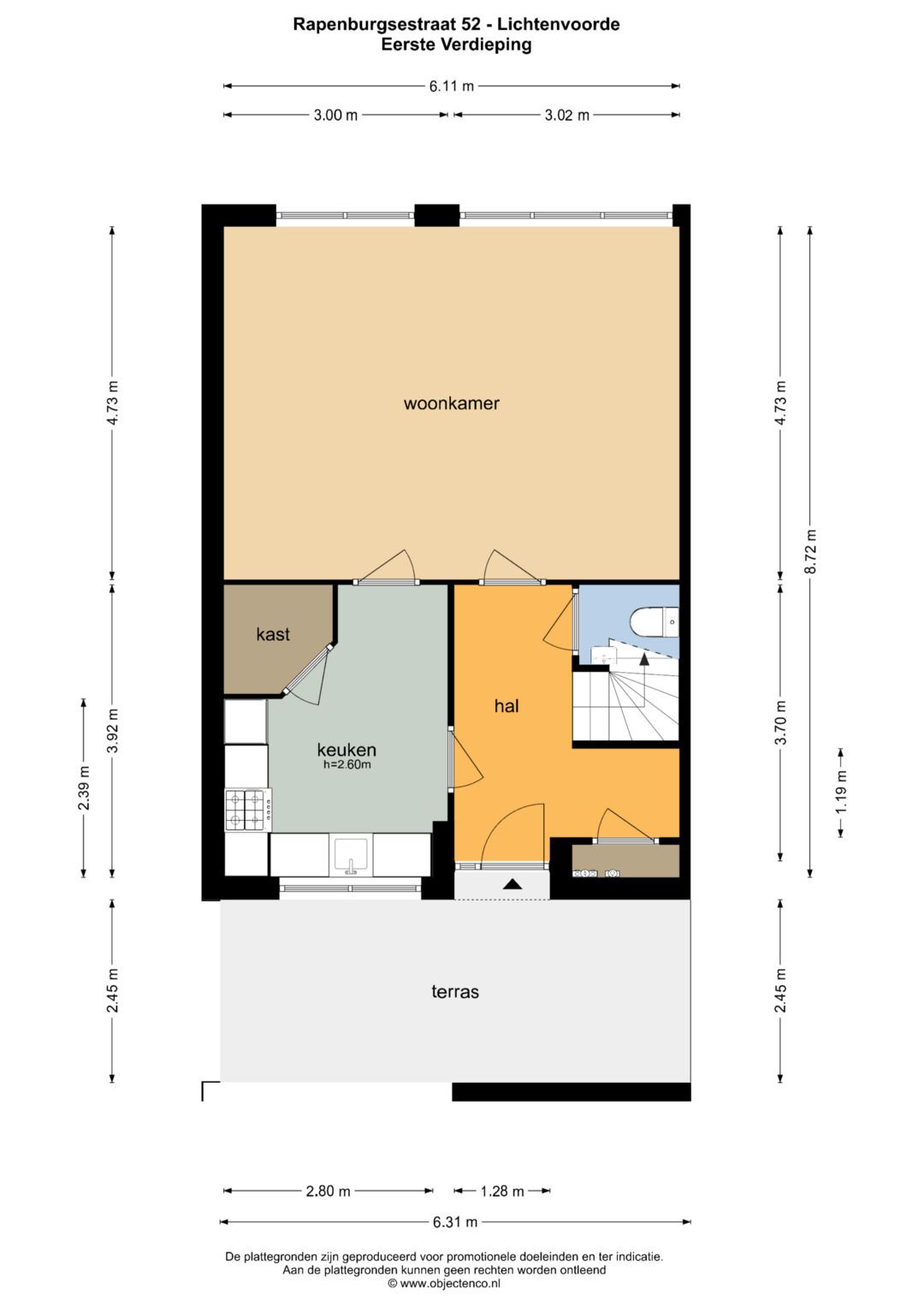 Foto 42 van Rapenburgsestraat 52