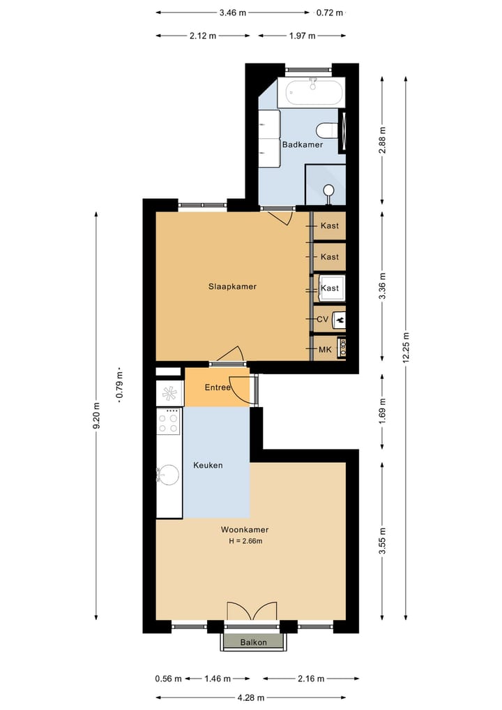 Foto 20 van Leidsekruisstraat 19-1