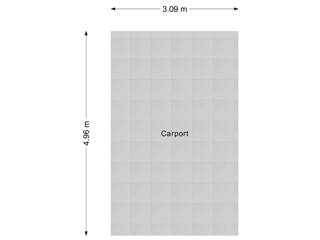 Bekijk plattegrond van Carport van Nederlandlaan 28