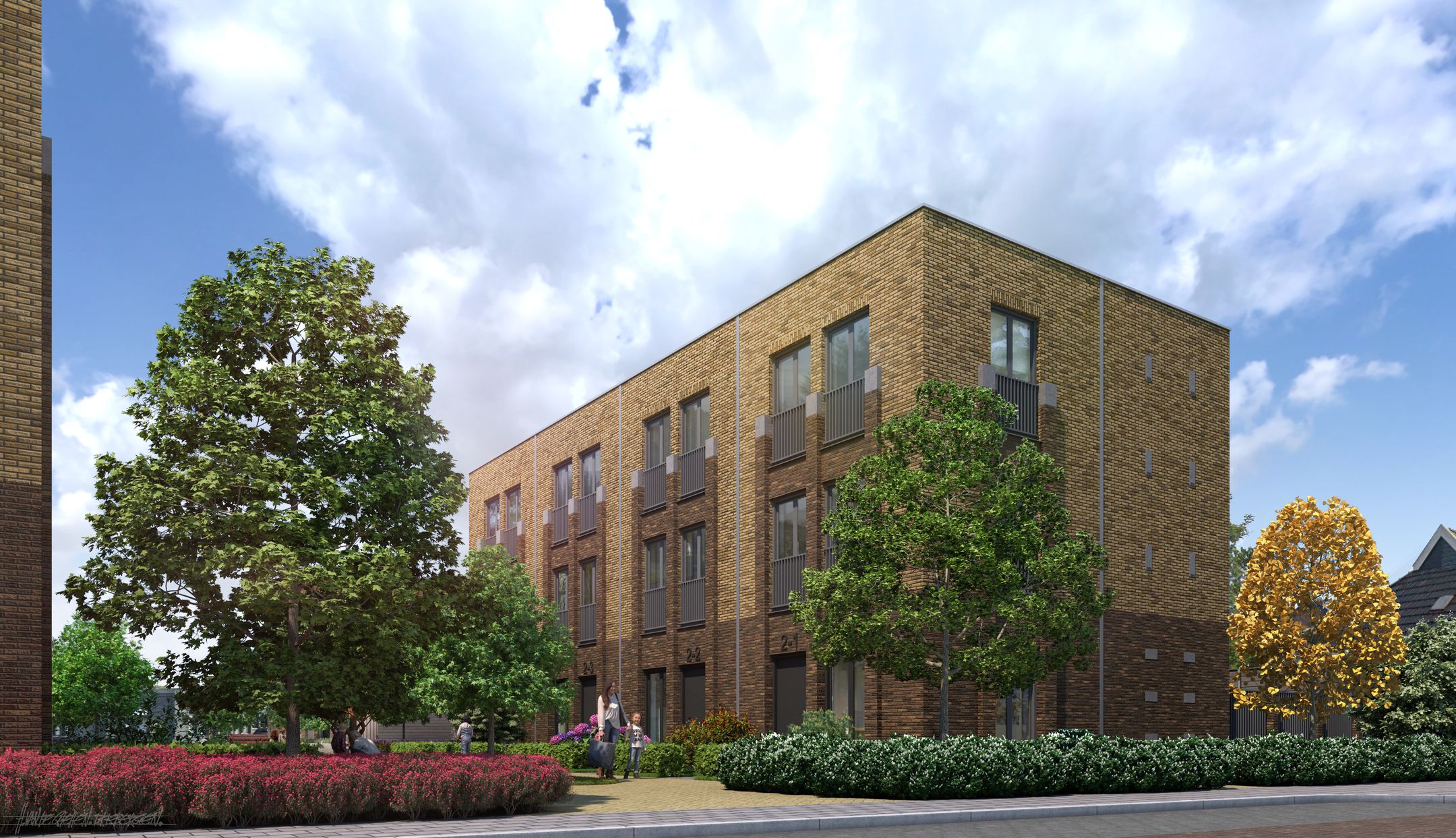 Tussenwoningen Blok A B C D (Bouwnr. 7)