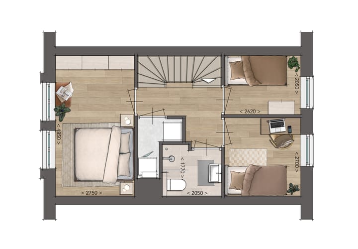 Photo 8 of Tussenwoningen Blok A B C D (Bouwnr. 6)